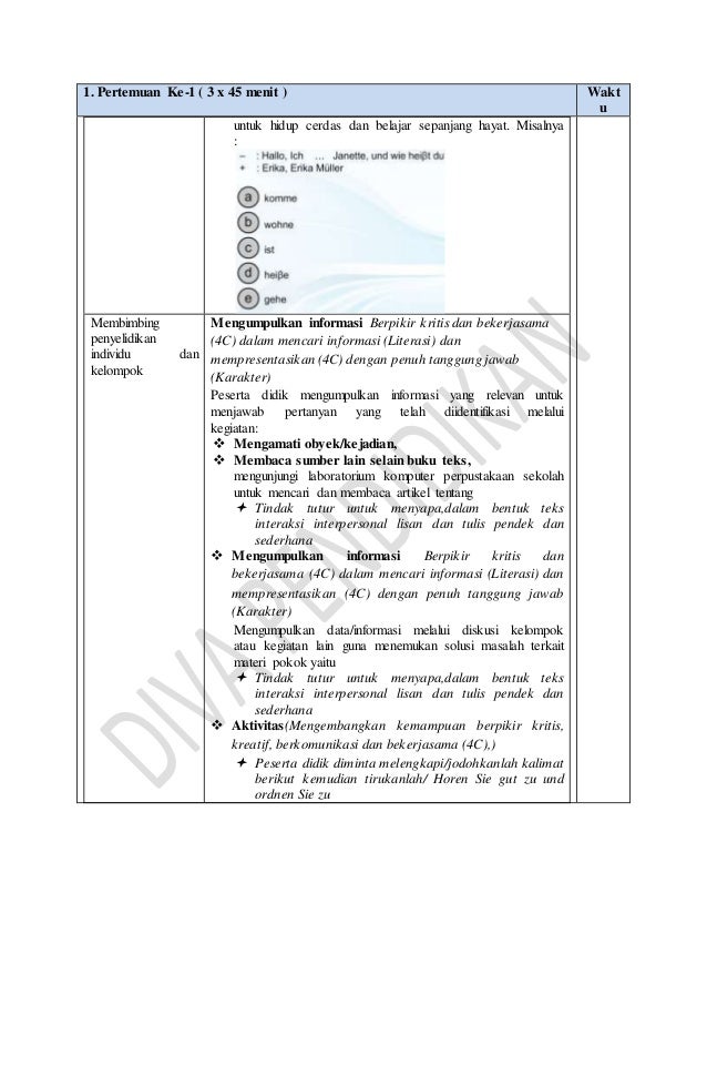 Materi Bahasa Jerman Kelas 10 Pdf Materi Bahasa Jerman Kelas 10 Pdf