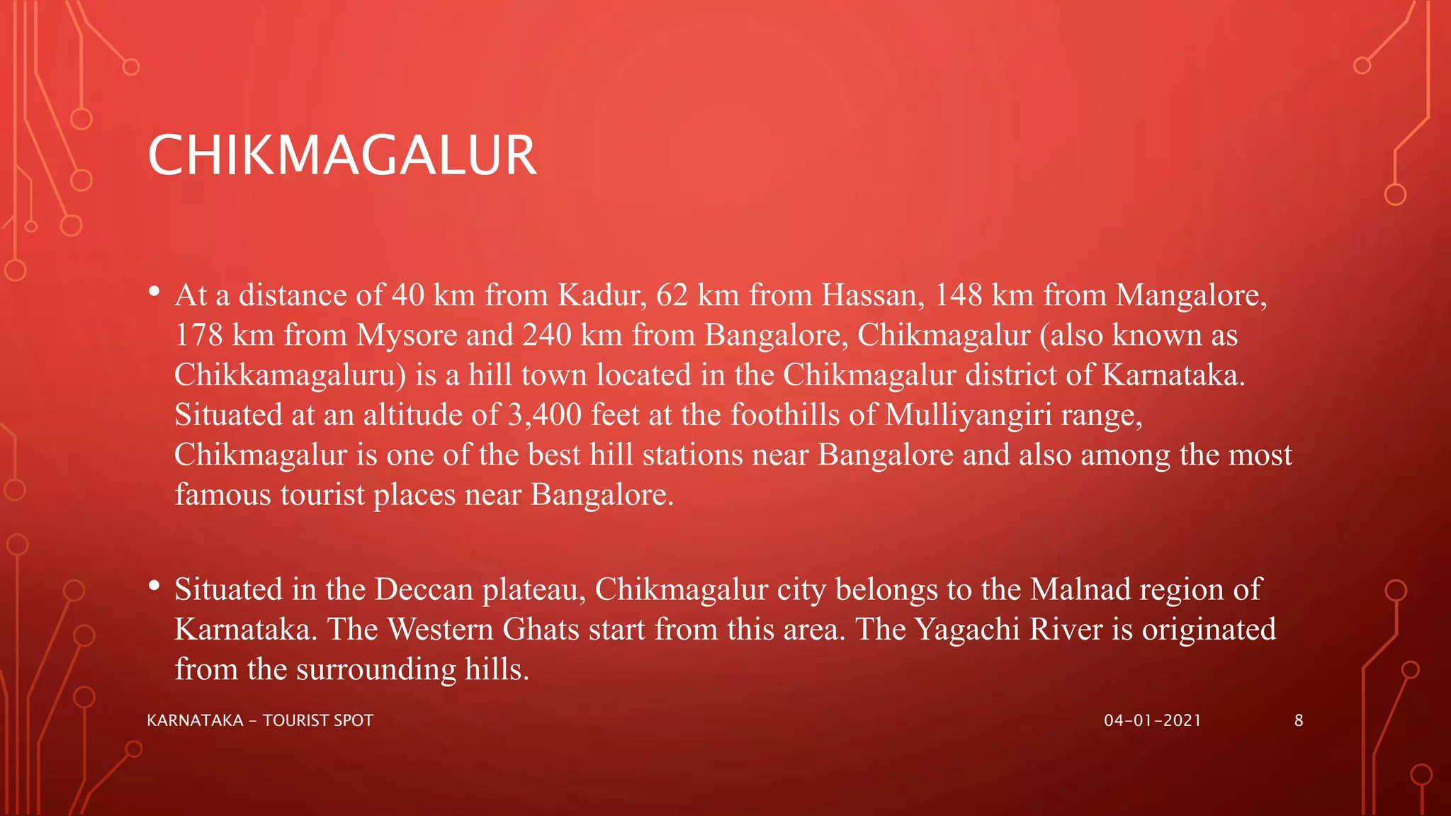 Tourist spots in karnataka
