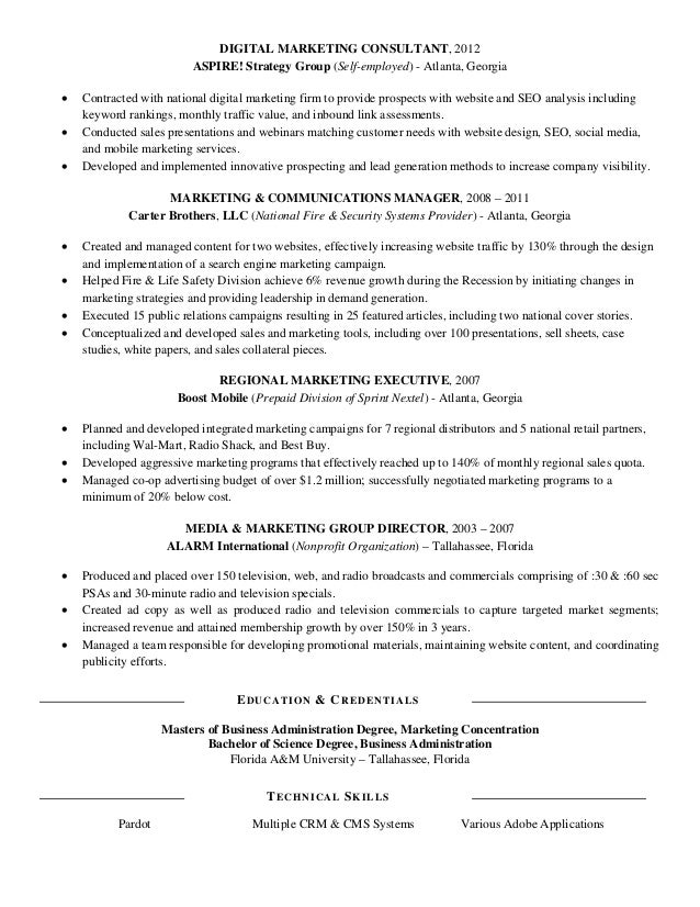 radio shack resume