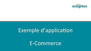 Exemple	
  d’applica'on	
  
	
  
E-­‐Commerce	
  
 