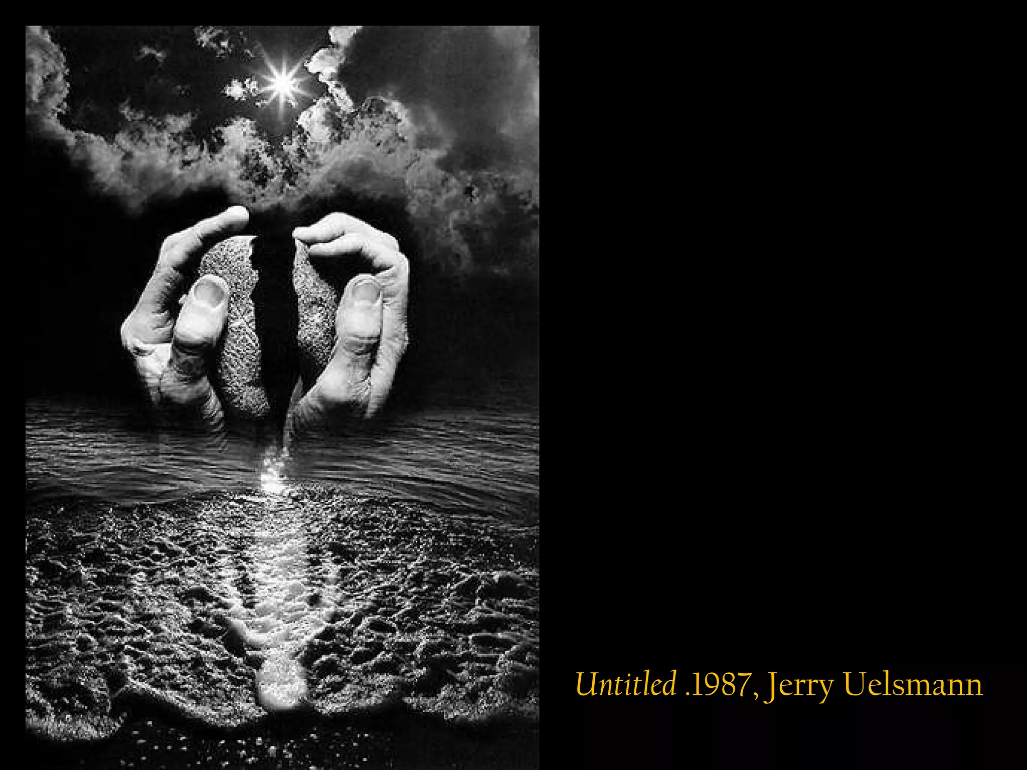 Untitled  .1987, Jerry Uelsmann 