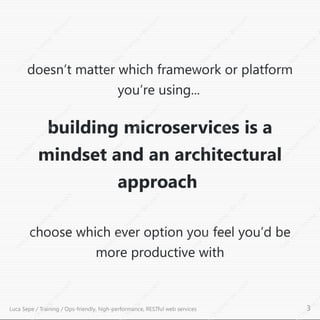 The microservice architectural style - a lightweight approach using ...