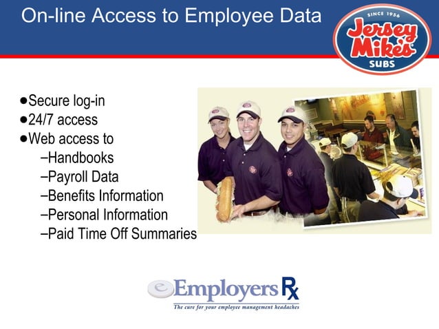 PEO for Franchises - Jersey Mike's example | PPT