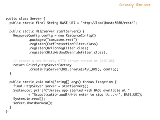 RESTful Web Services with Jersey | PDF