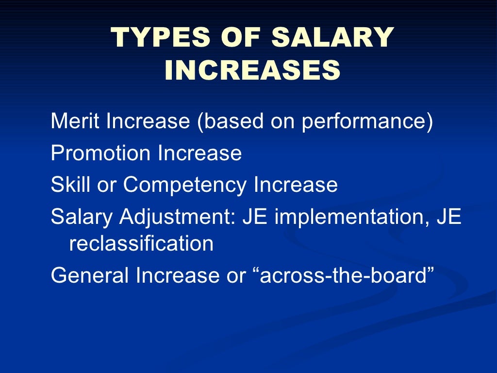 Job Evaluation And Salary Design