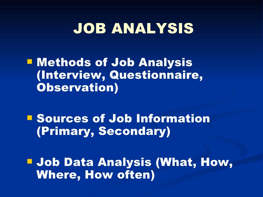 Job Evaluation And Salary Design