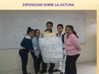 EXPOSICION SOBRE LA LECTURA