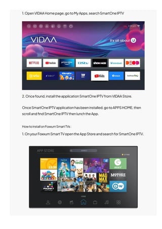 SmartOne IPTV | PDF