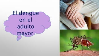 El dengue
en el
adulto
mayor.
 