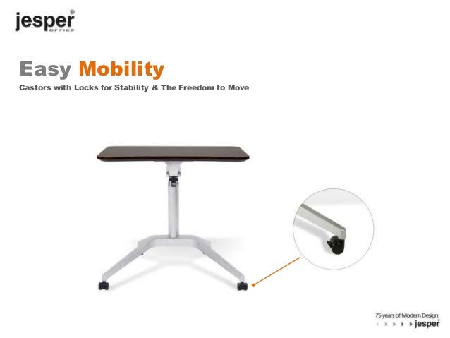 Jesper Workpad Height Adjule Mobile Laptop Desk V4 Jesper Workpad Height Adjule Mobile