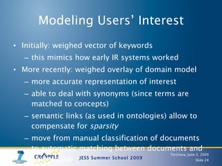 Adaptive Learning Environments