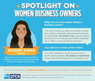 OPEN Forum: Women Business Owners