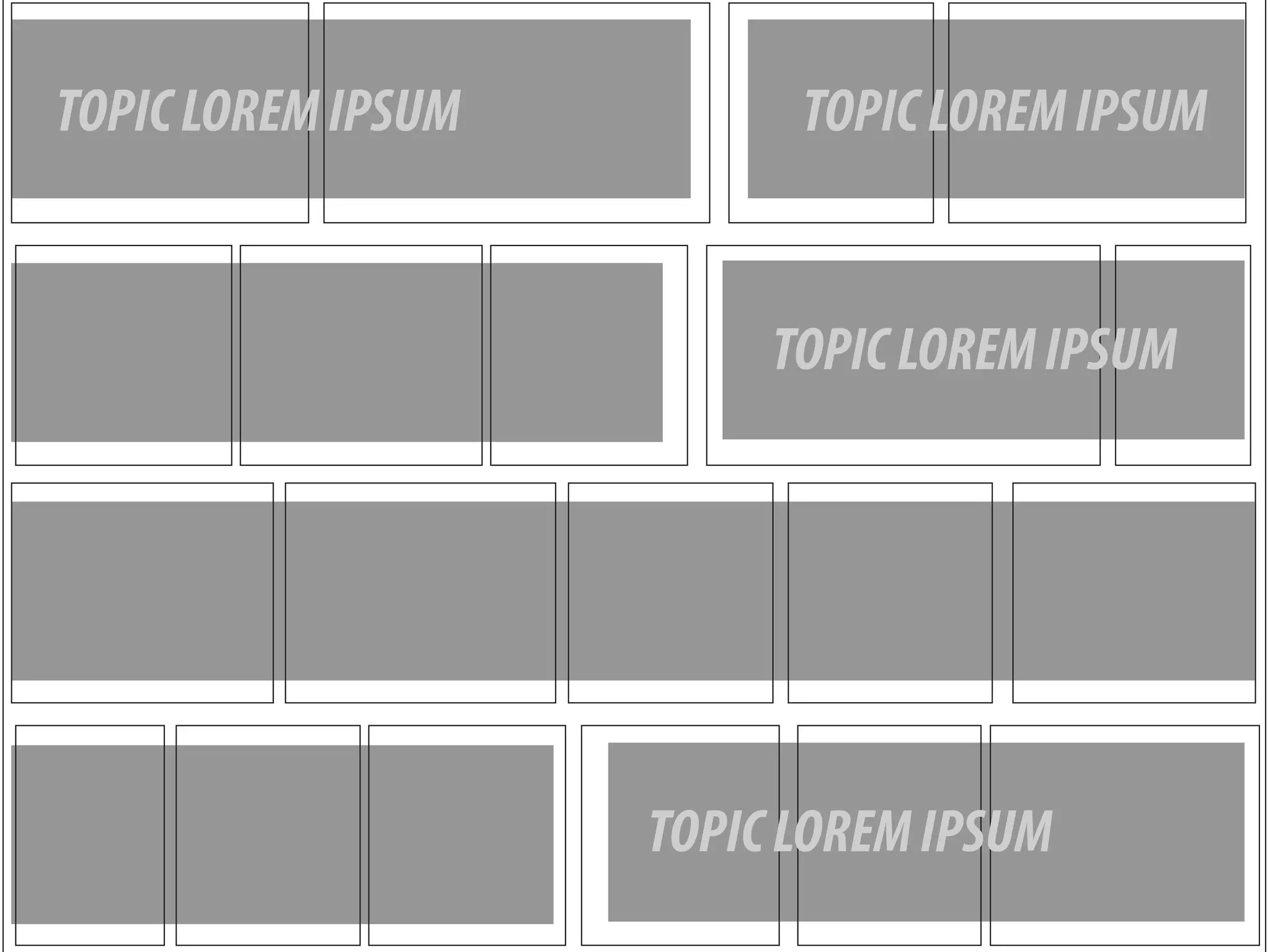 TOPIC LOREM IPSUM         TOPIC LOREM IPSUM


                         TOPIC LOREM IPSUM




                    TOPIC LOREM IPSUM
 