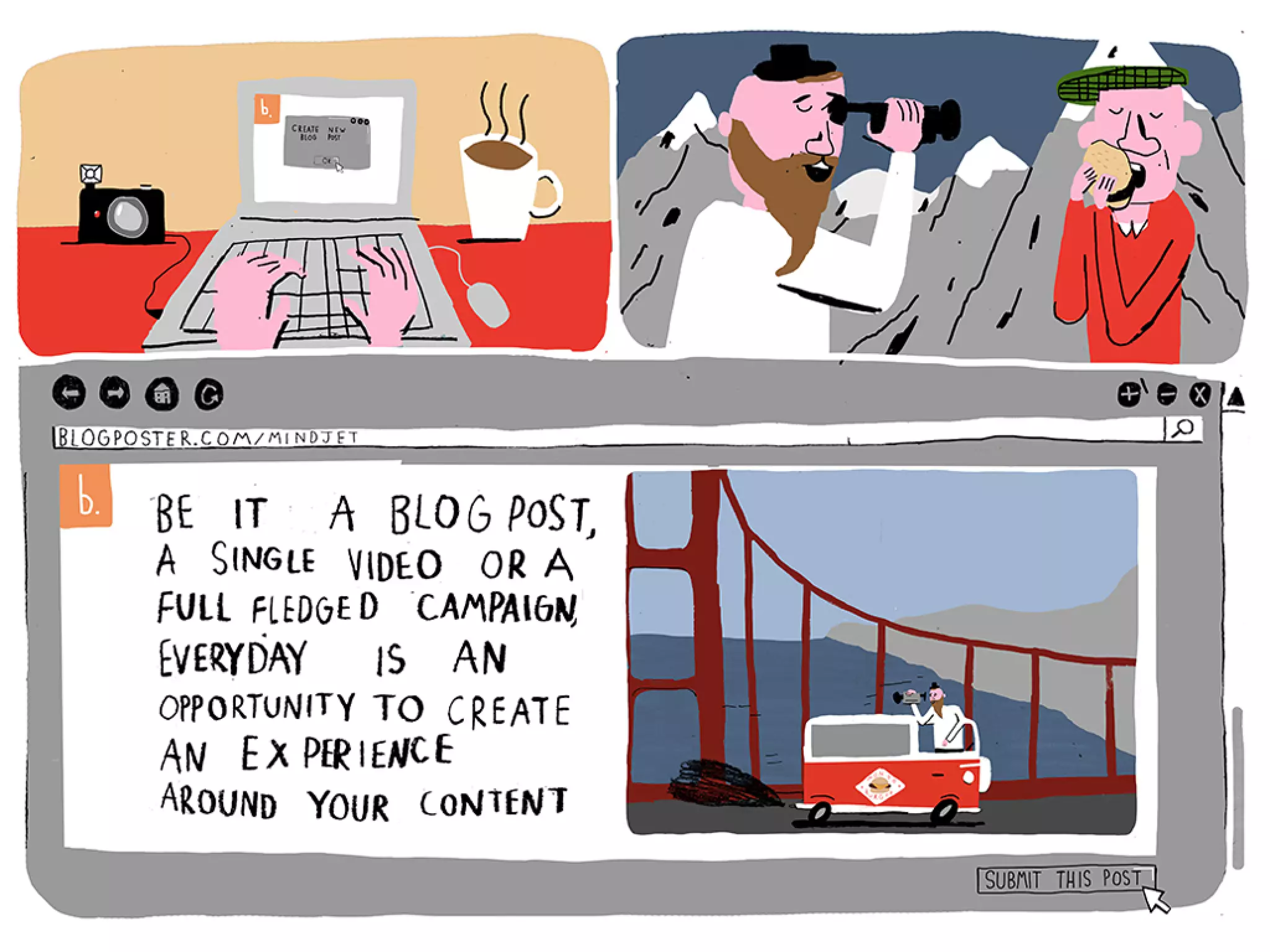 Mindjet Storytelling Slideshare by JESS3