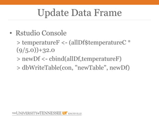SQLite: Light, Open Source Relational Database Management System | PPTX
