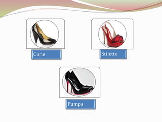 Cone Stiletto
Pumps
 
