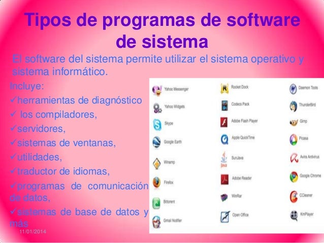 Tipos de Software