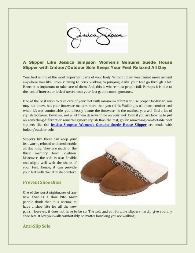 jessica simpson women's slippers