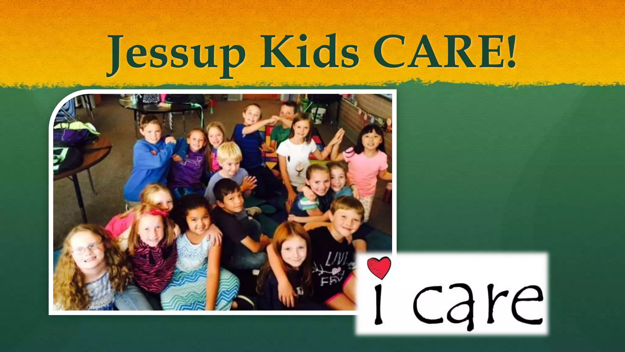 Jessup Kids CARE!
 