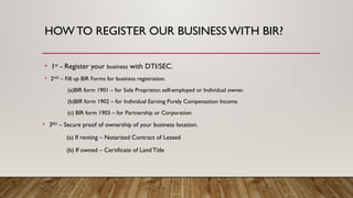 BUSINESS REGISTRAT PROCESS UNTIL BIR.pptx