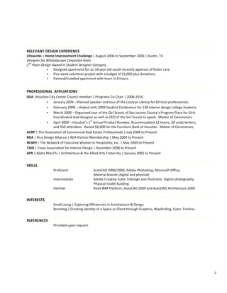 Jessy Fuller Resume