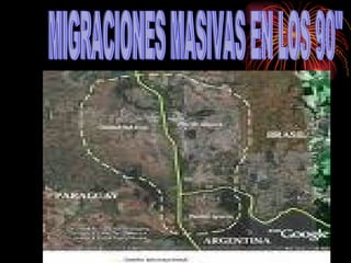 MIGRACIONES MASIVAS EN LOS 90" 
