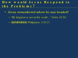 Jesus And Current Events Ppt