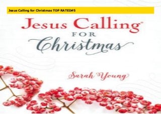 Jesus Calling for Christmas TOP RATED#5
 