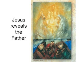 Jesus
reveals
the
Father
 