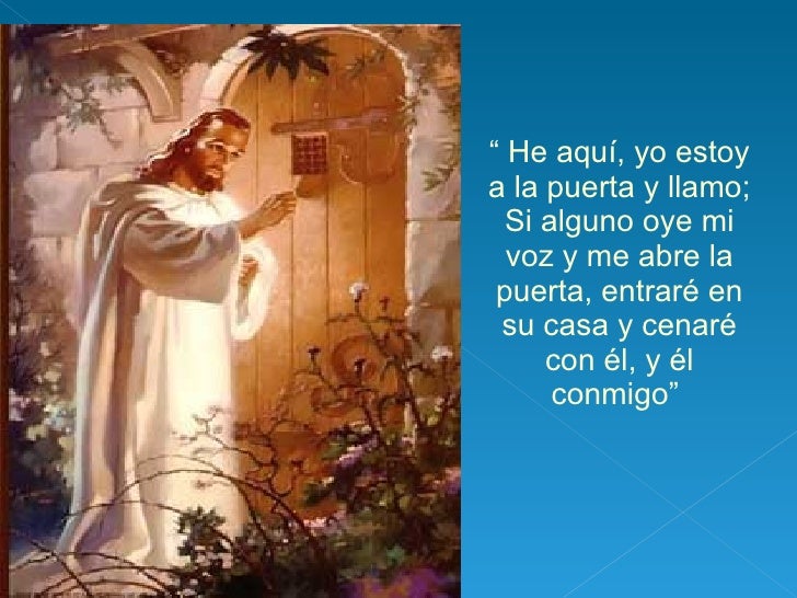 Jesús toca tu puerta (Cmp)