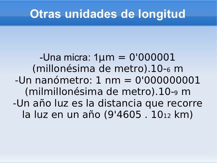 Magnitudes y materia
