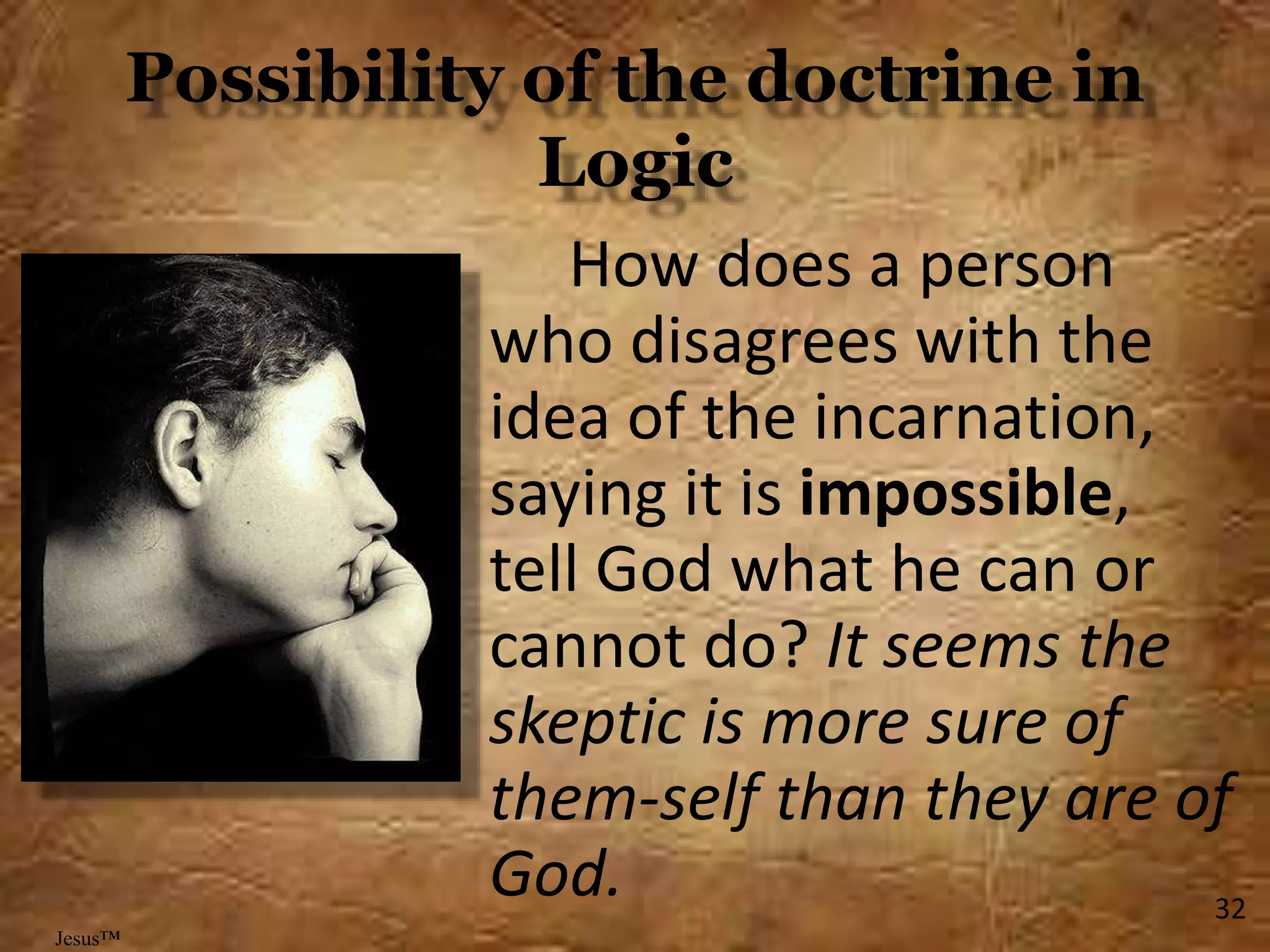 Doctrine of Christ | PPTX