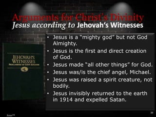 Doctrine of Christ | PPTX