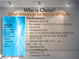 Doctrine of Christ | PPTX