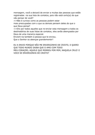 Jesus e satanás estavam conversando