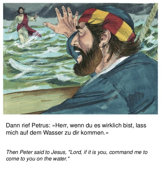 Jesus geht auf dem wasser Jesus walks on water Jesus geht auf dem wasser Jesus walks on water