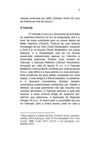 Toledoth Jesu JESUS NO TALMUDE JUDEU SIONISTAS //PDFJesusin talmud | PDF
