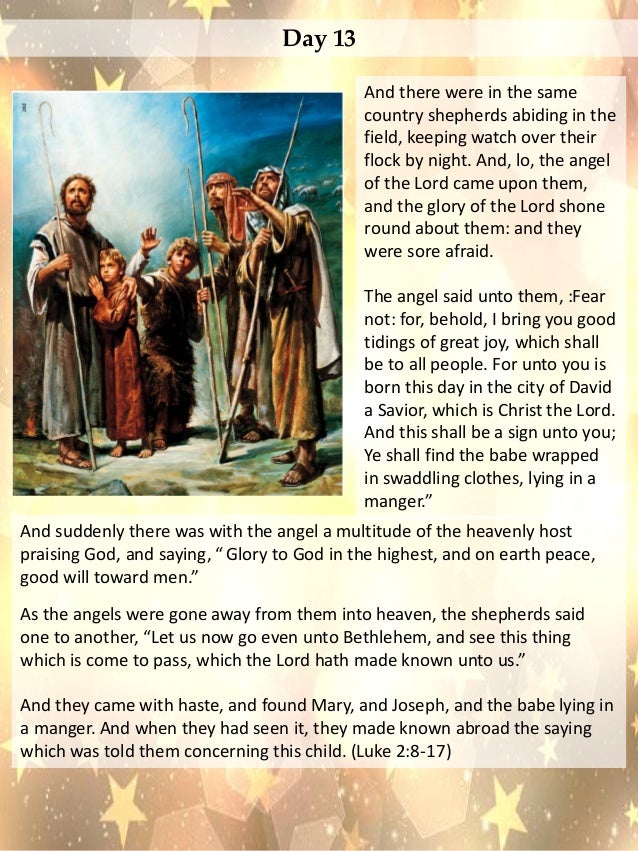 Jesus Is Born: 25 Bible Passages For Advent For Children