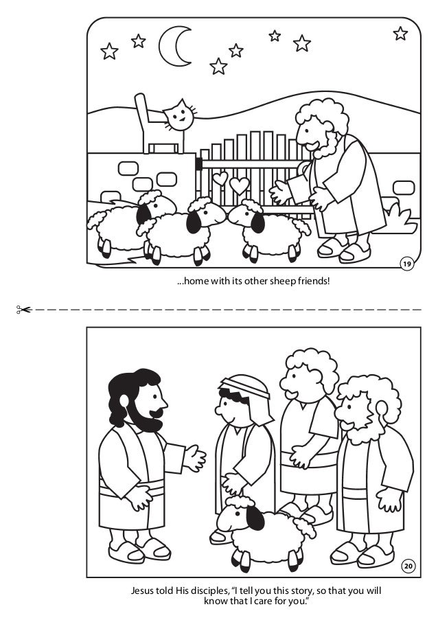 Coloring Book: Jesus’ Little Lambs