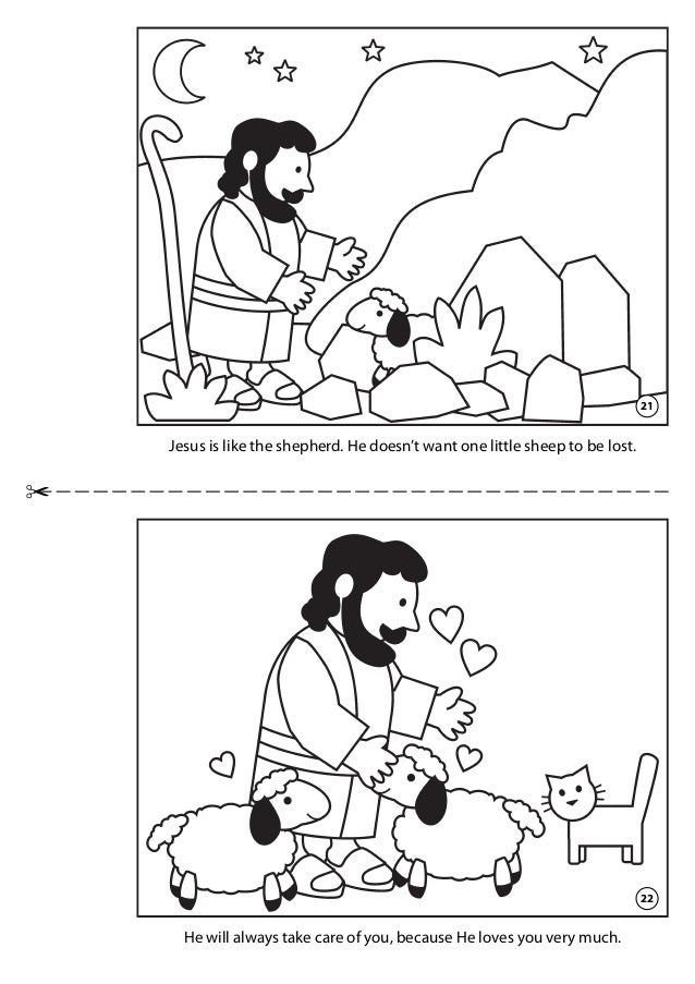 Coloring Book: Jesus’ Little Lambs