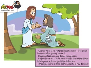 Jesus llama a sus discipulos
