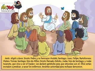 Jesus llama a sus discipulos