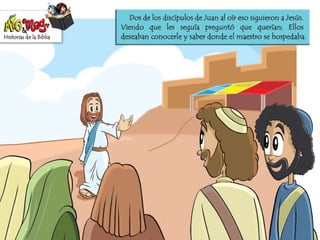 Jesus llama a sus discipulos