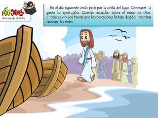 Jesus llama a sus discipulos