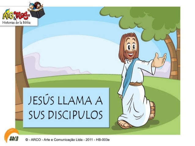 Jesus llama a sus discipulos