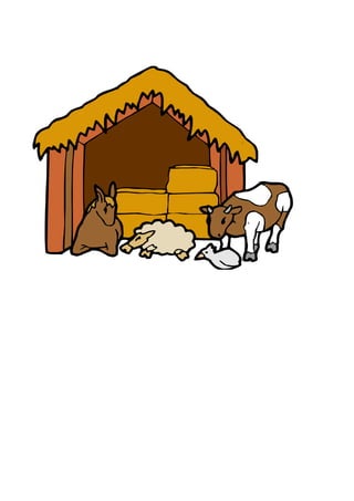 Jesus nasceu em uma mangedoura