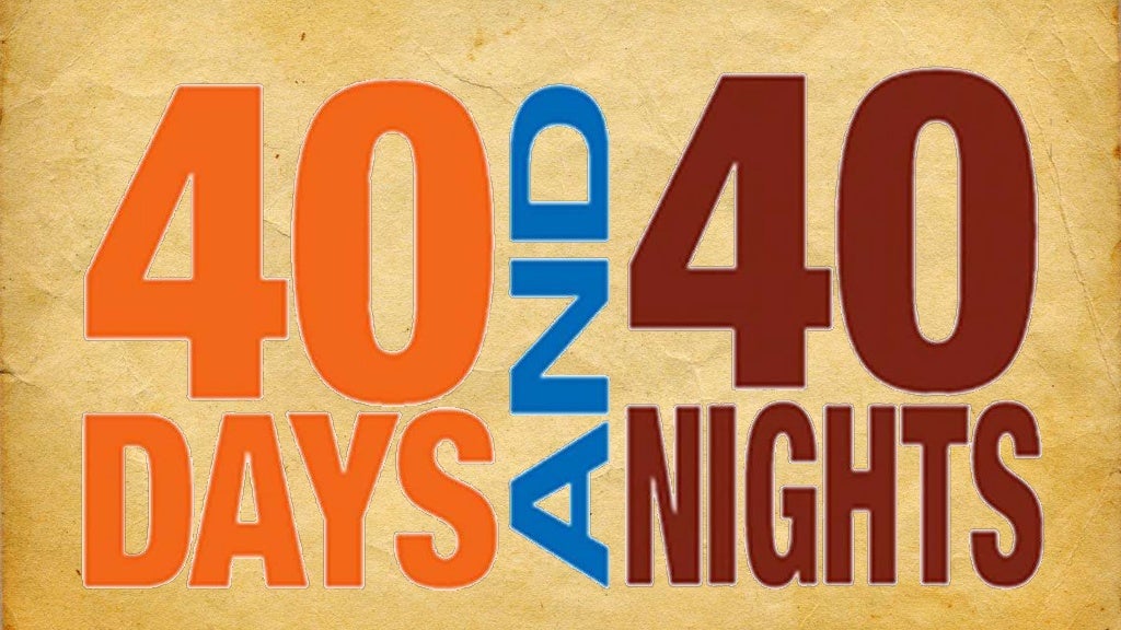40 Days and 40 Nights_Jesus our Ark of Salvation
