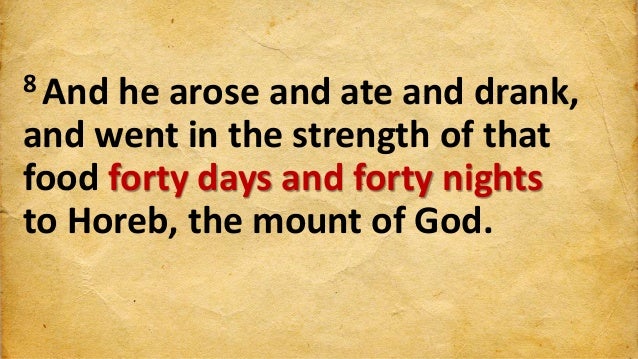40 Days And 40 Nights Jesus Our Comforter