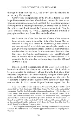 Rainer Riesner Jesus outside the new testament; an introduction to the ancient ...