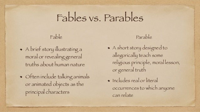 introduction to the parables of jesus